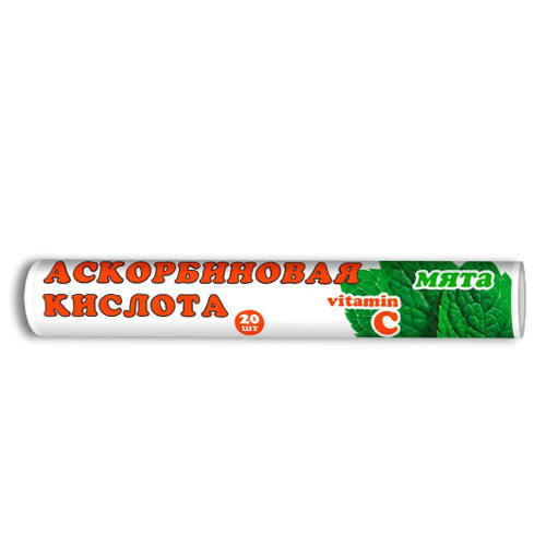 *Аскорбиновая к-та табл. 3г мята №20 Enjee *Аскорбиновая к-та табл. 3г мята №20 Enjee