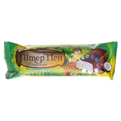 *Батончик Питер Пен мультифрут в шоколадной глазури 40г
