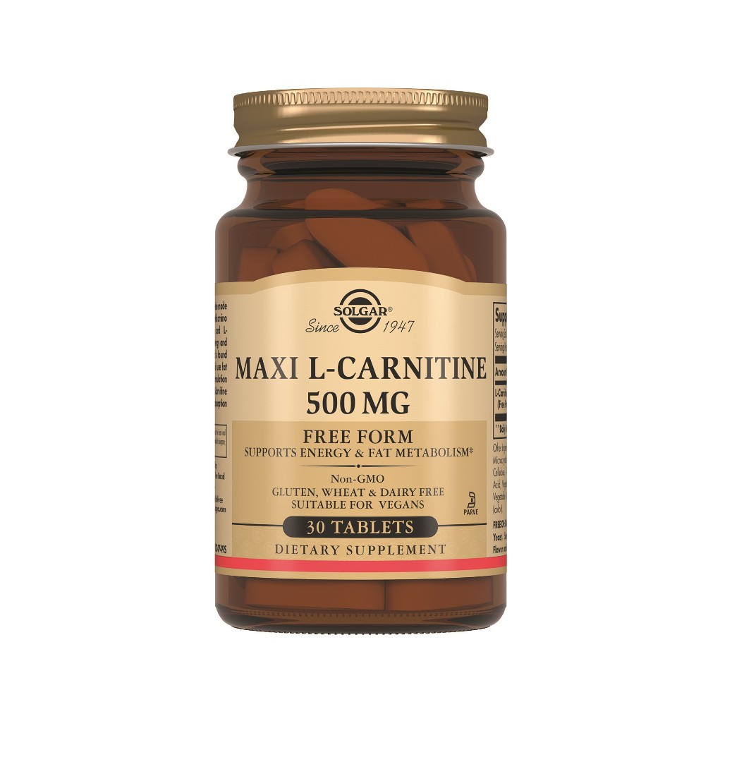 Солгар (Solgar) L-Карнітін 500мг табл. №30