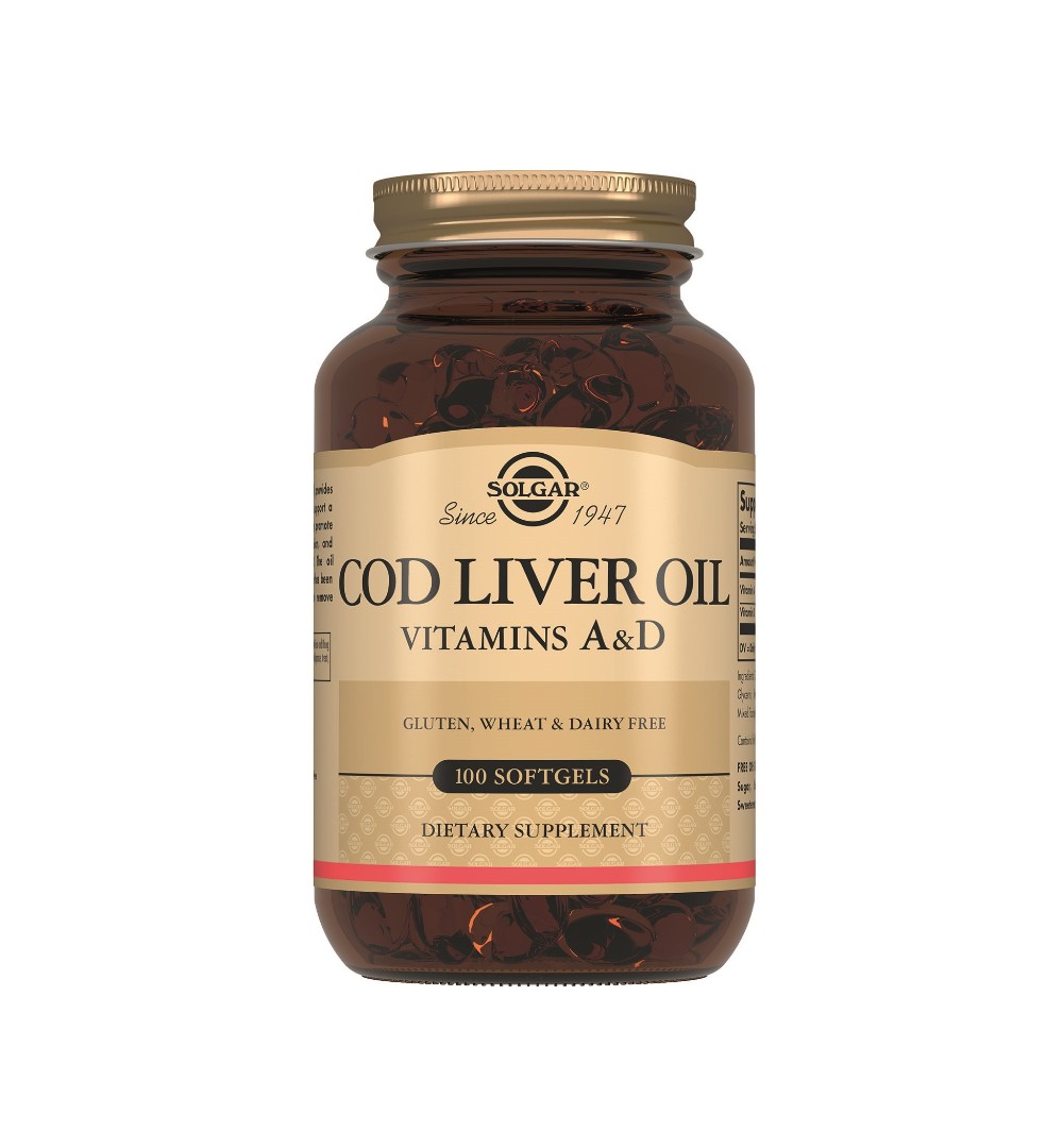 Солгар (Solgar) Жир із печінки тріски капс. №100
