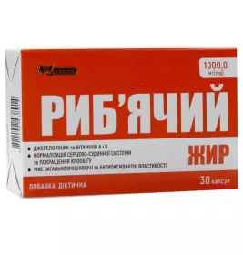 *ENJEE Рыб.жир капс. 1000мг №30