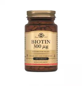 Солгар (Solgar) Біотин 300мкг табл. №100