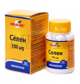 Селен табл. 0.1мг №30 фл