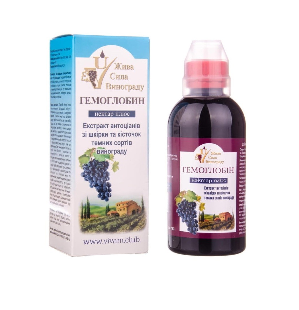 Гемоглобін Нектар Плюс фл. 250мл