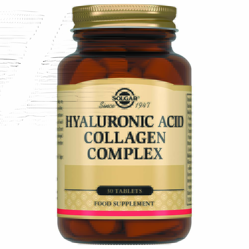 Солгар (Solgar) Комплекс колагену та гіалуронової кислоти табл. №30