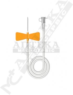 *Катетер MEDICARE Батерфляй 25G оранжевий
