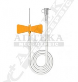 *Катетер MEDICARE Батерфляй 25G оранжевий