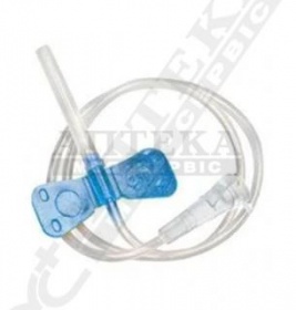 *Катетер MEDICARE Батерфляй 23G блакитний