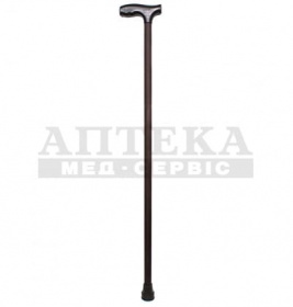 *Палиця Medok нерегульована за висотою алюмінієва (коричнева) MED-01-008-к