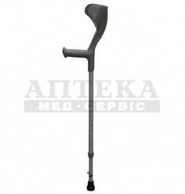 *Милиця ліктьова Medok регульована алюмінієва з пристроєм проти ковзання MED-02-035