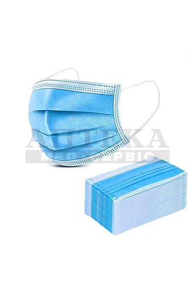 *Маска 3-шарова з еластичними петлями №1