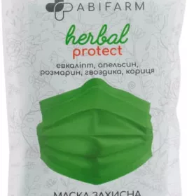 *Маска 3х-сл.ABIFARM защ.стер.с эфир.маслами HERBAL PROTECT №5