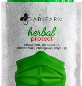 *Маска 3х-сл.ABIFARM защ.стер.с эфир.маслами HERBAL PROTECT №5