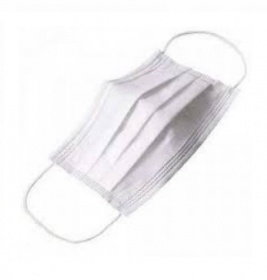 Маска 3-шар.мед.типу1 МС біла №1