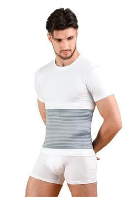 *Бандаж Алком 3063 пояс протирадикулітний (сірий) р.1