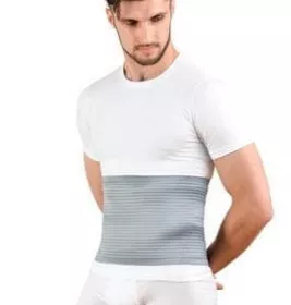 *Бандаж Алком 3063 пояс протирадикулітний (сірий) р.1