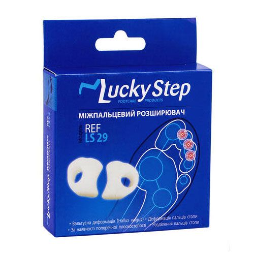 *Lucky Step Розширювач міжпальцевий р.1 LS29