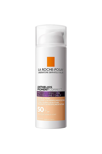 *Антеліос Пігмент Корект Сонцезахисний корегуючий засіб з тонуючим ефектом для шкіри обличчя 50 мл