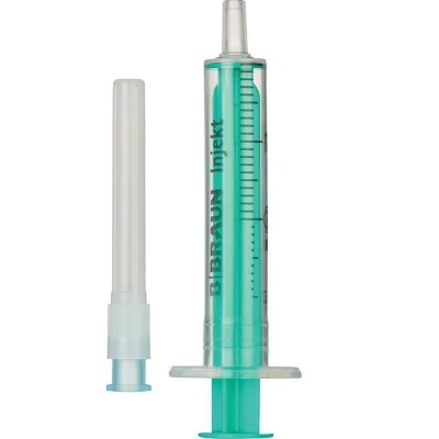 *Шприц 3-х комп. Omnifix Luer Duo з 1-ю голкою 22G (0,7x30мм) 5мл №1 B.Braun