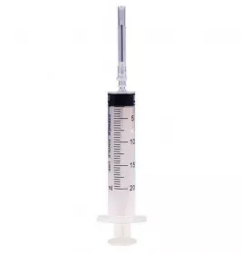 *Шприц 3-х комп. с 1-й иглой 21G (0,8х40мм) 20мл №1 Alexpharm