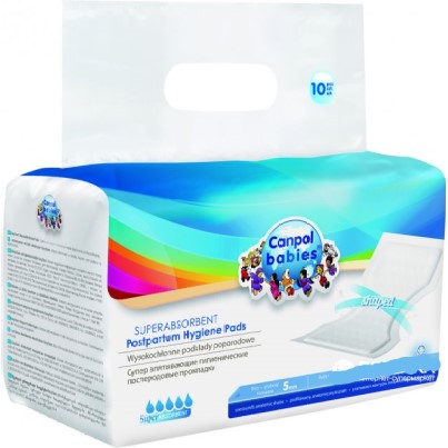 Прокладки Canpol 73/003 післяпологові швидкопоглинаючі №10