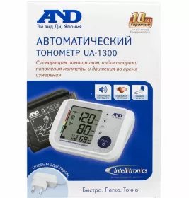 *Тонометр A&D UA-888 AC-E автомат с адаптером   