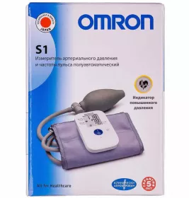 *Тонометр Omron S1 HEM 4030-RU полуавтомат