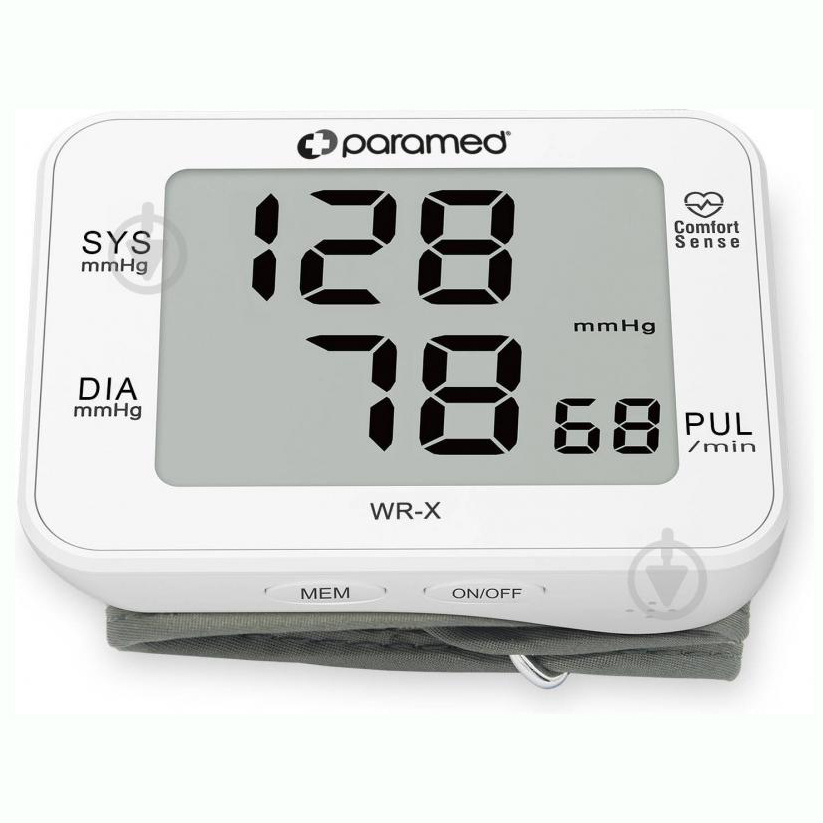 Тонометр Paramed WR-X автомат на зап'ястя