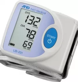 *Тонометр A&D електронний UВ-201 на зап'ястя