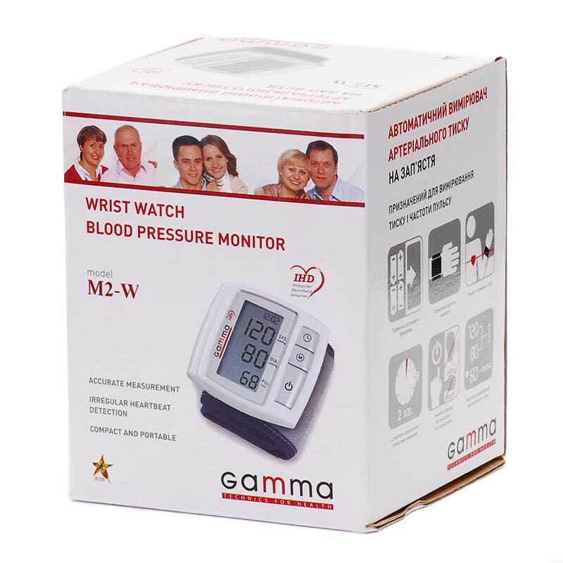 *Тонометр електр. Gamma М2-W (запʼясток)