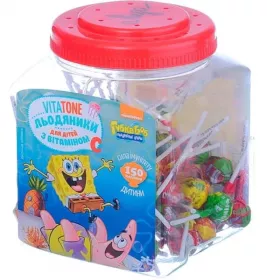 *Вітатон льодяники від захитування/нудоти №1 банка №150