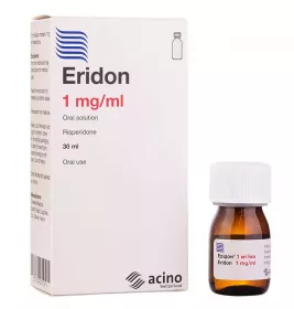 Ерідон розчин оральний 1 мг/мл по 30 мл у флаконі з піпеткою