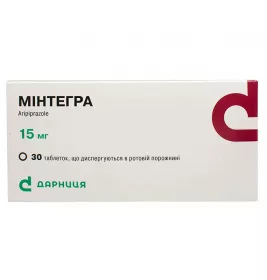Минтегра-Дарница таблетки по 15 мг 30 шт.