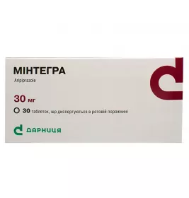 Минтегра-Дарница таблетки по 30 мг 30 шт.
