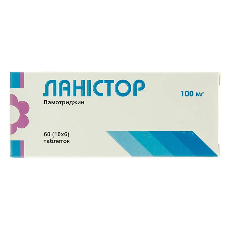 Ланістор таблетки по 100 мг 60 шт. (10х6)