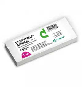 Цефтриаксон-Дарниця порошок по 1 г у флаконі 40 шт.