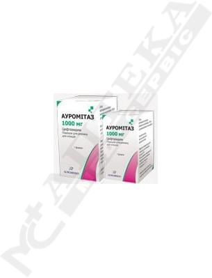 Ауромітаз порошок по 1000 мг у флаконі 1 шт.