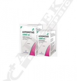 Ауромітаз порошок по 1000 мг у флаконі 1 шт.