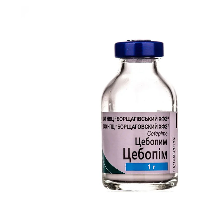 Цебопим порошок по 1 г во флаконе 1 шт.