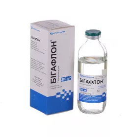 *Бігафлон р-н д/інф. 4мг/мл 200мл