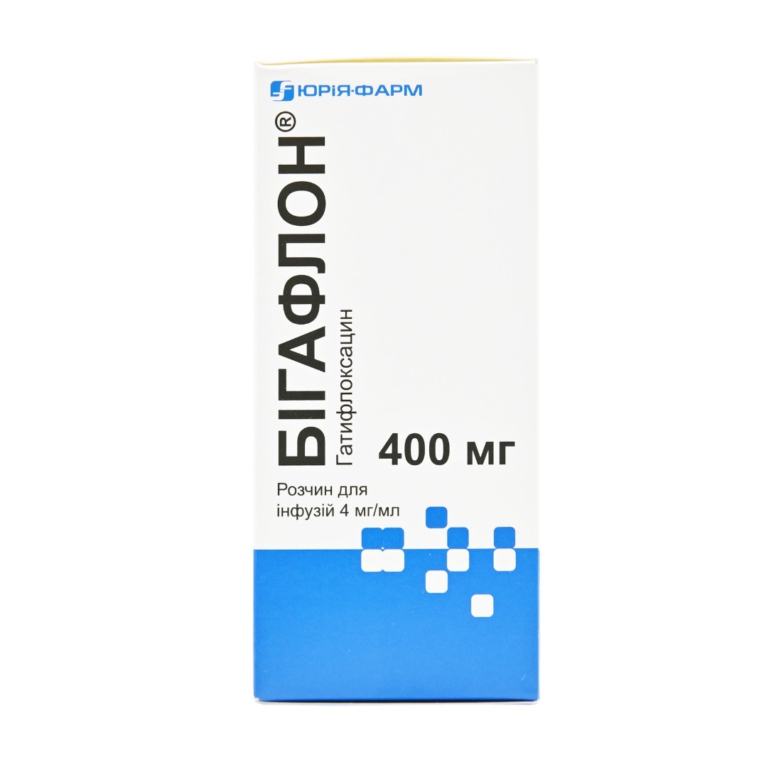 *Бігафлон р-н д/інф. 4мг/мл 100мл Юрия-Фарм