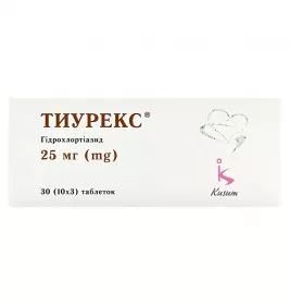 Тиурекс таблетки по 25 мг 30 шт.