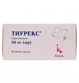 Тиурекс таблетки по 50 мг 90 шт.