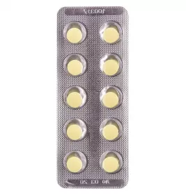 Ніфедипін таблетки по 20 мг 50 шт. (10х5)