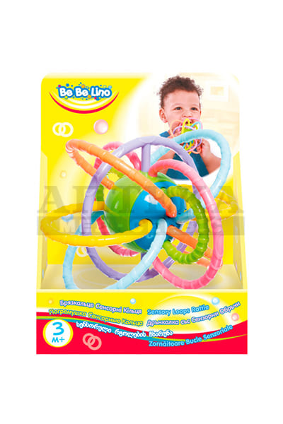 Брязкальце Сенсорні кільця 3мес.+