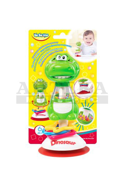 Брязкальце Динозавр на присоску  6мес.+