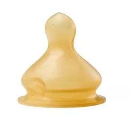 *Соска Baby-nova 12120 латексна з широким. горлом д/молока р.1