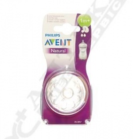 *Соска для кормления AVENT SCF652/27 Natural  1+ мес 2 шт