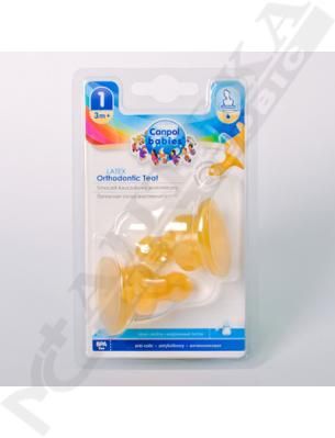 *Соска анатомічна Canpol 21/23/101 повільна 1 Л 2 шт