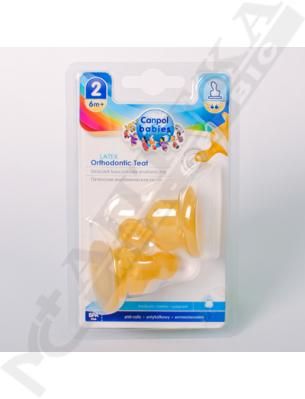 *Соска анатомічна Canpol 21/23/102 середня 2 Л 2 шт